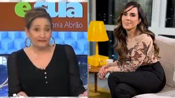 Sonia Abrão e Wanessa Camargo - Foto: Reprodução / Rede TV; Globo/Divulgação