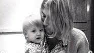 Kurt Cobain e a filha - Foto: Reprodução / Instagram
