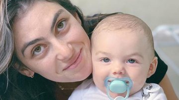 Mariana Uhlmann fala sobre fase do filho caçula, Vicente: ''Crescendo a cada dia'' - Instagram