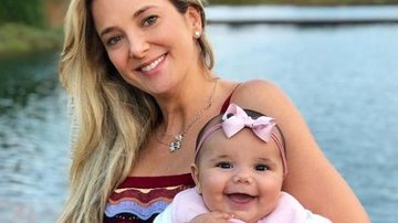 Ticiane Pinheiro faz homenagem pelo primeiro ano de vida da filha, Manuella: ''Todo meu amor'' - Instagram